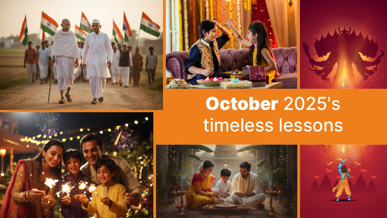 Lessons Students Can Learn from October’s Historical and Cultural Events