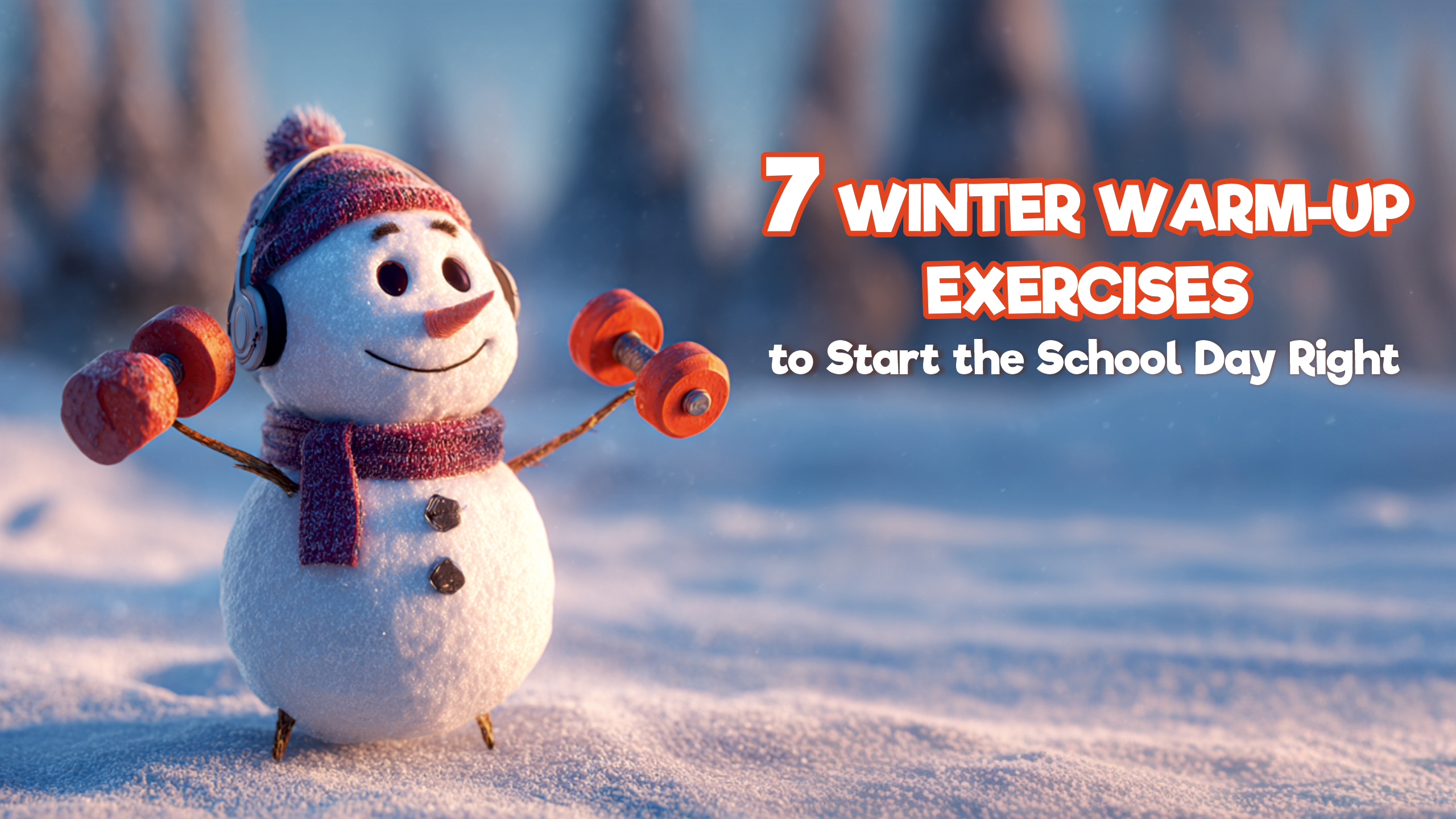 7 Winter Warm-Up Exercises to Start the School Day Right