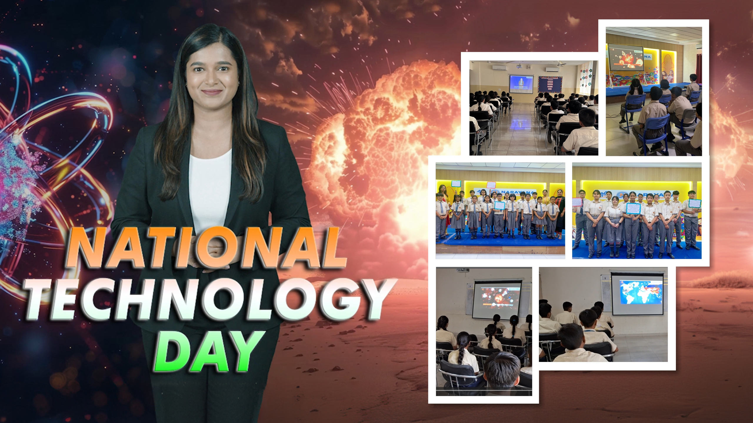 Narayana Schools Celebrate National Technology Day 2024