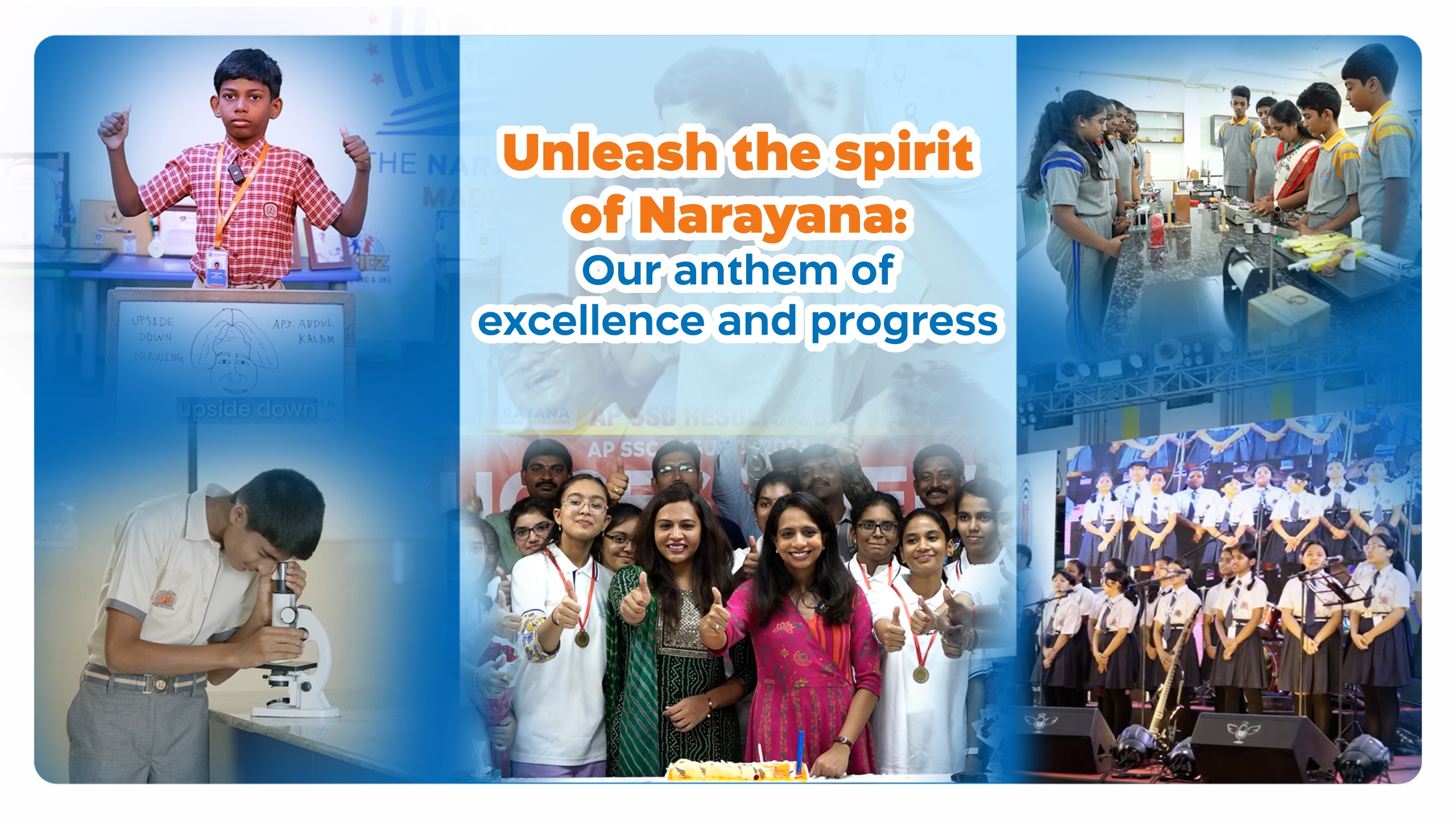 Unleash the Spirit of Narayana: Our Anthem of Excellence and Progress