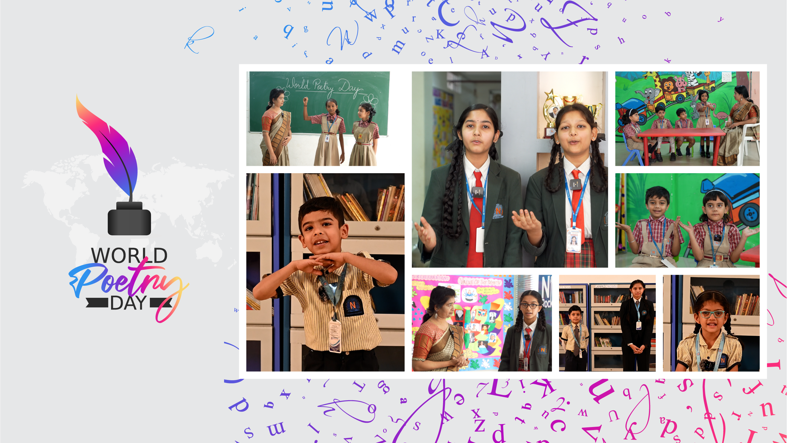 Narayanites ignite the love for poetry on world poetry day